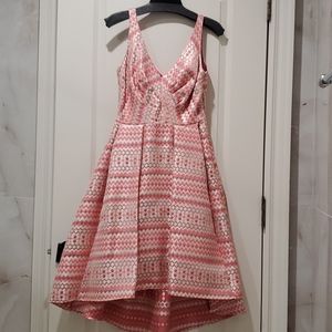 Eva Franco Pink Hi-low dress